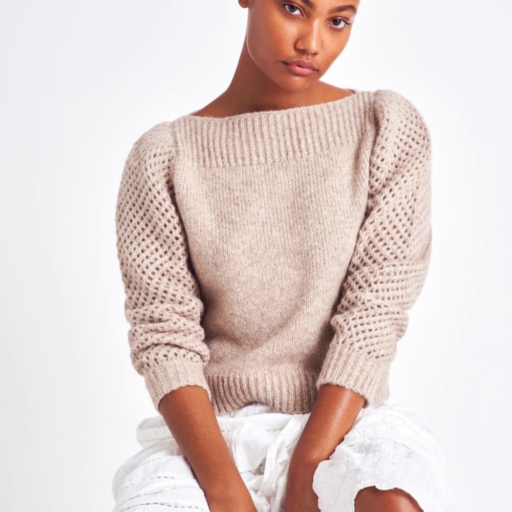 LoveShackFancy- Baby Alpaca- Rosie Pullover - Picture 7 of 10